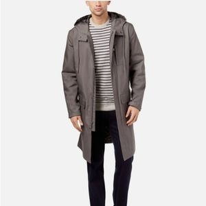 Grey Club Room Men’s Raincoat Size M